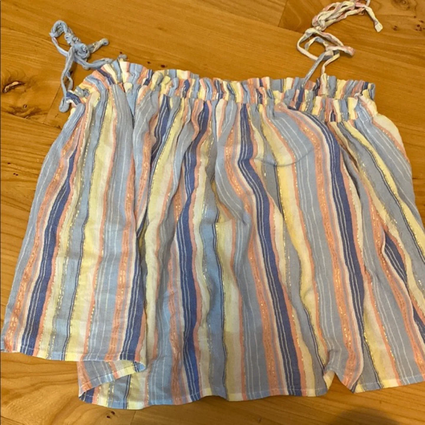 Airy striped flowy tank - Joe Fresh image indicator(2)