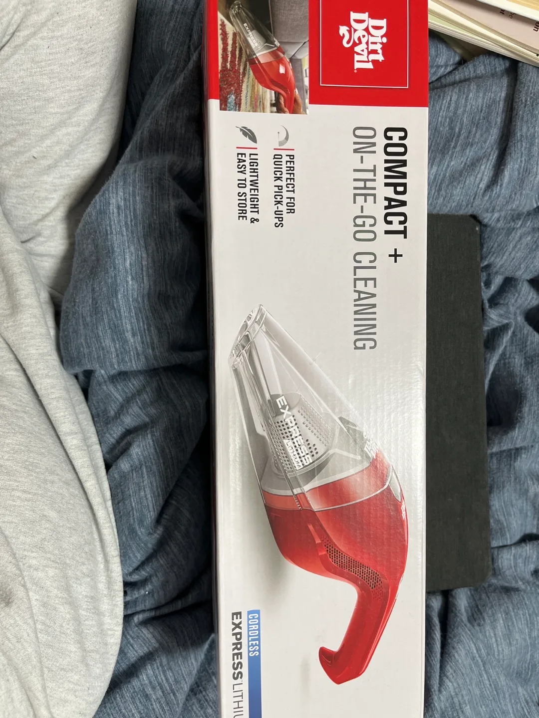 Dirt Devil Compact+ On-The-Go Cordless Vacuum - NEW! thumbnail