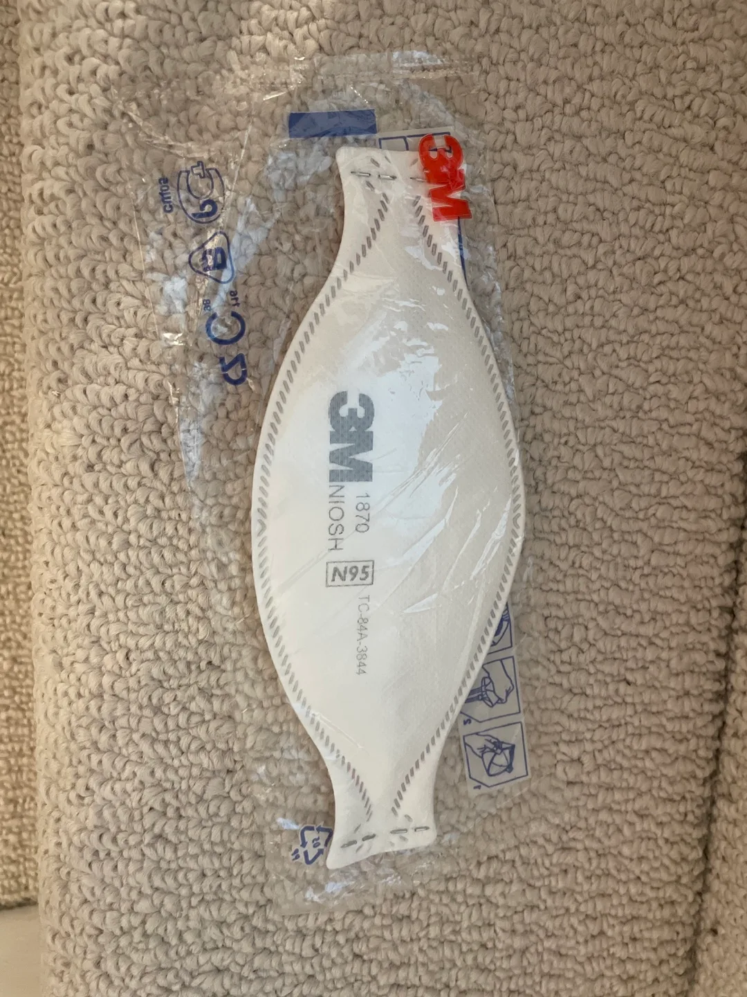 3M 1870 N95 Mask - New in Package thumbnail