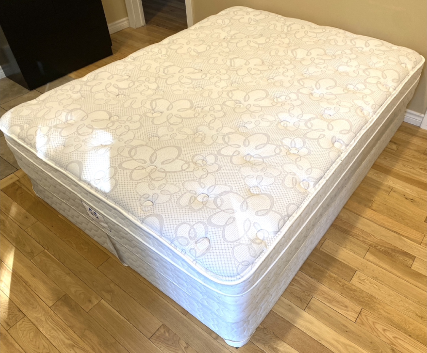 Sealy Silver Mist Queen Size Mattress & Boxspring (CAN DELIVER) - photo 3