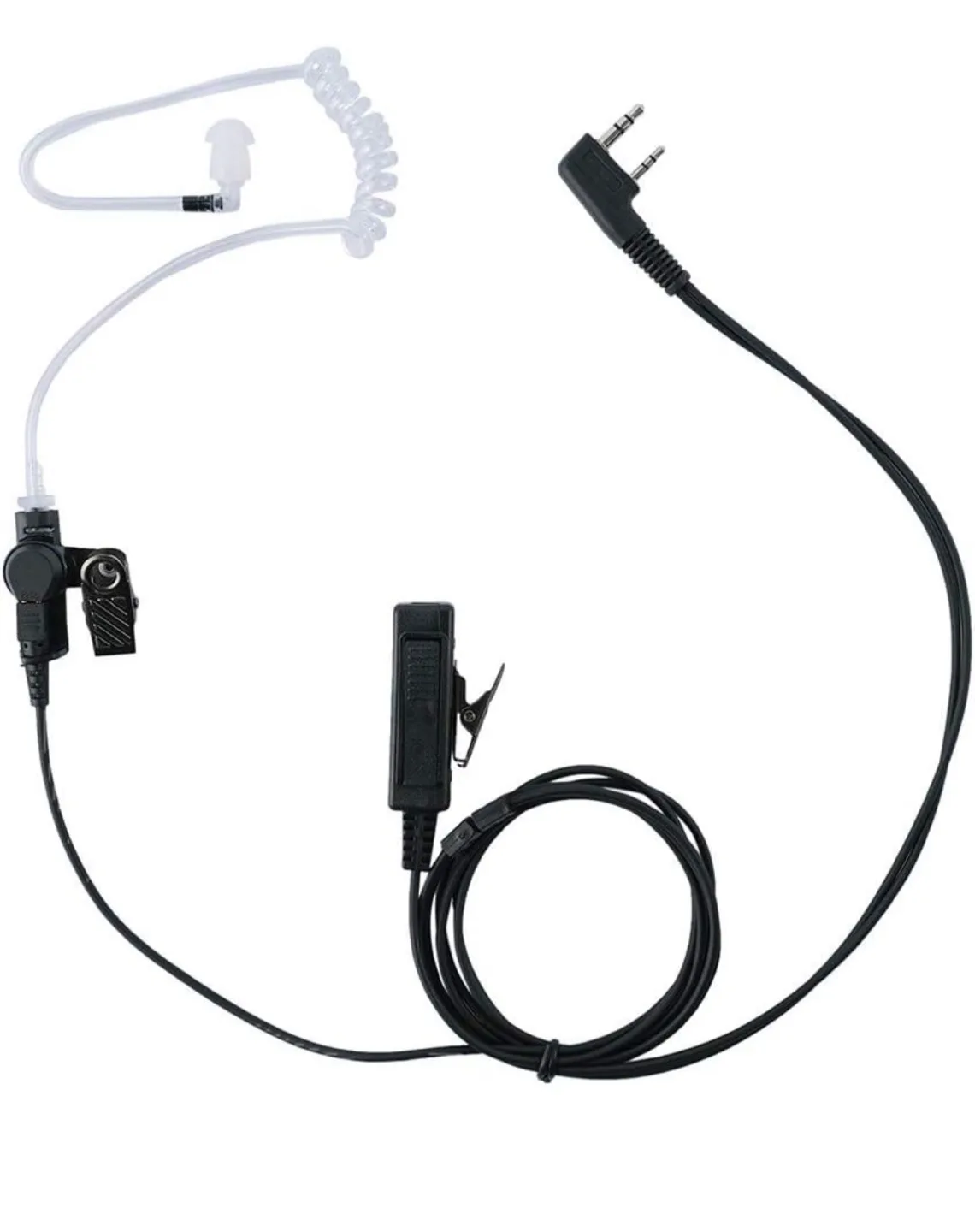 Commountain Surveillance Earpiece with Mic thumbnail