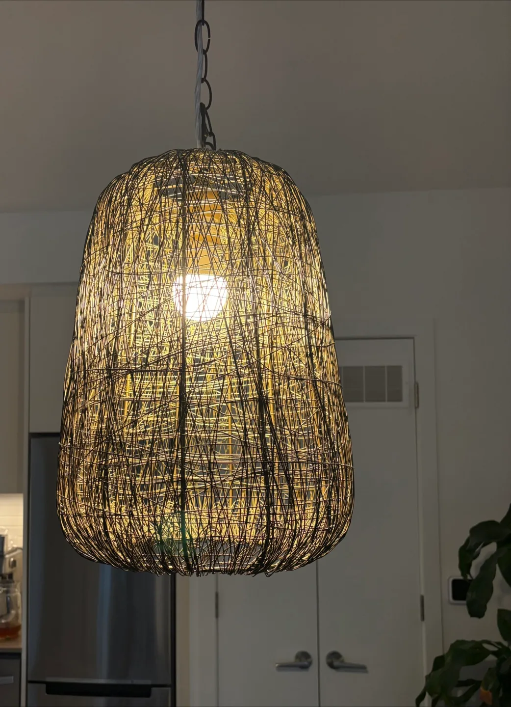 Woven Pendant Lamp image indicator(2)