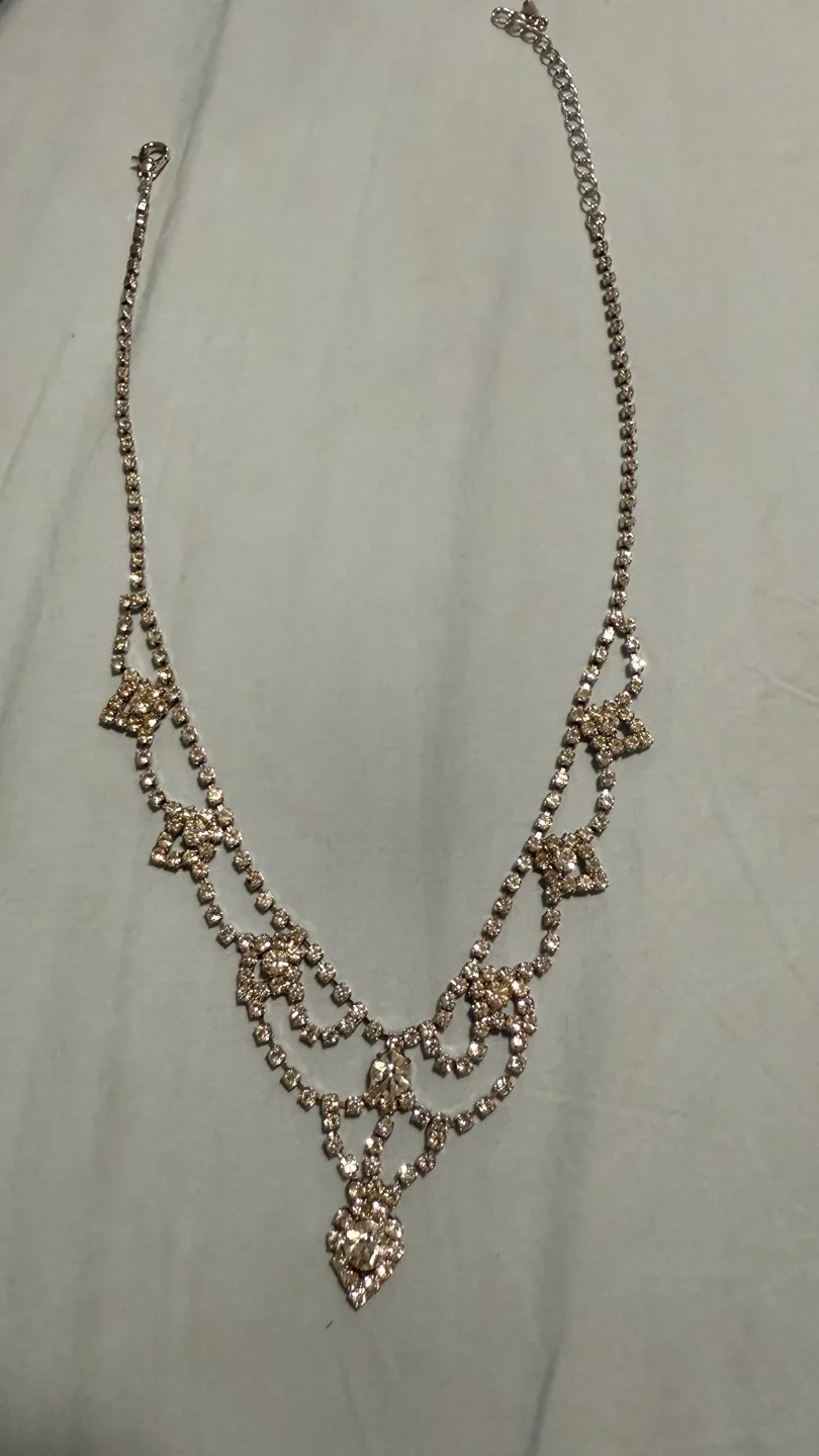 Rhinestone Necklace thumbnail