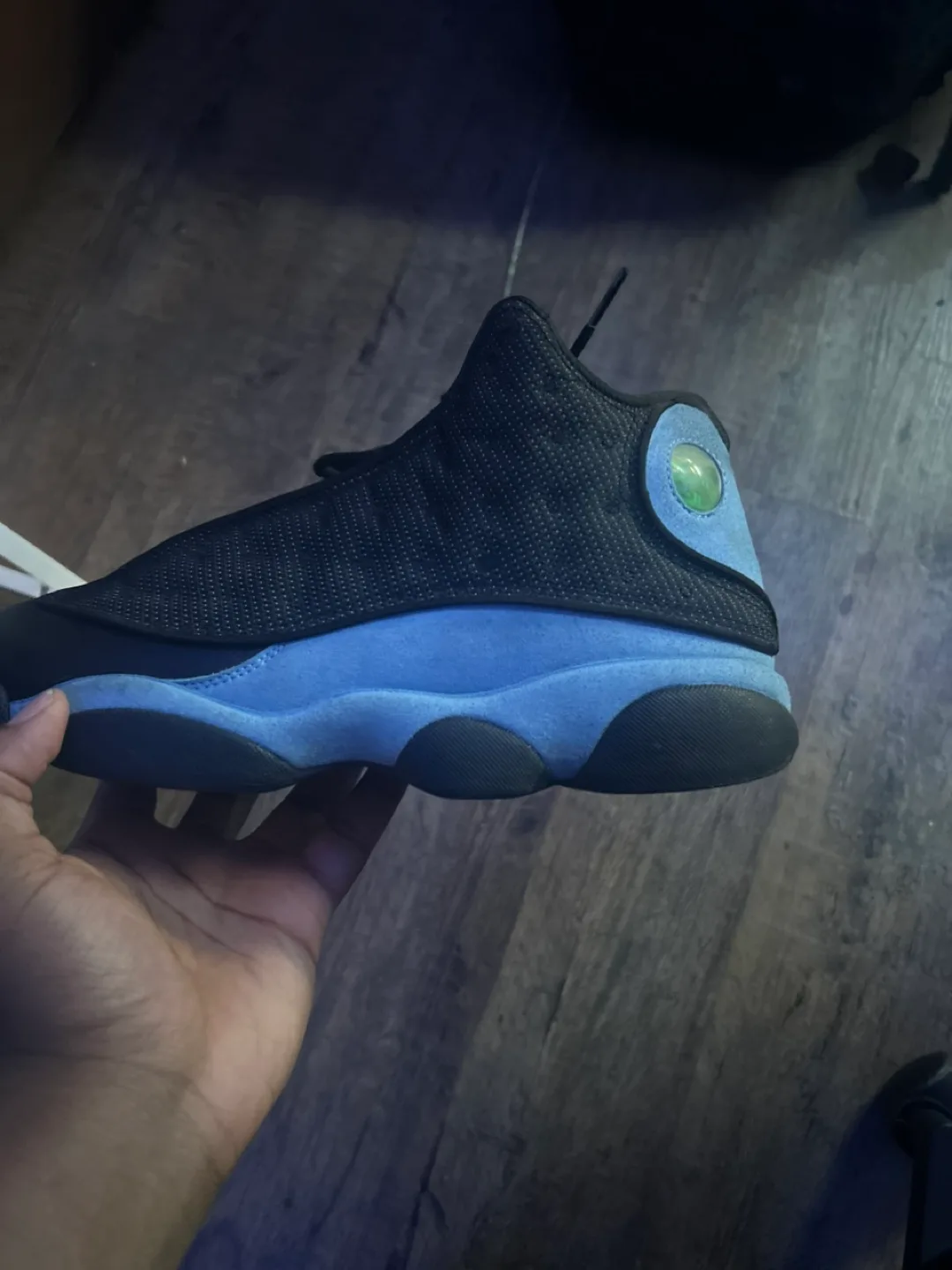 Air Jordan 13 Retro Black/University Blue thumbnail
