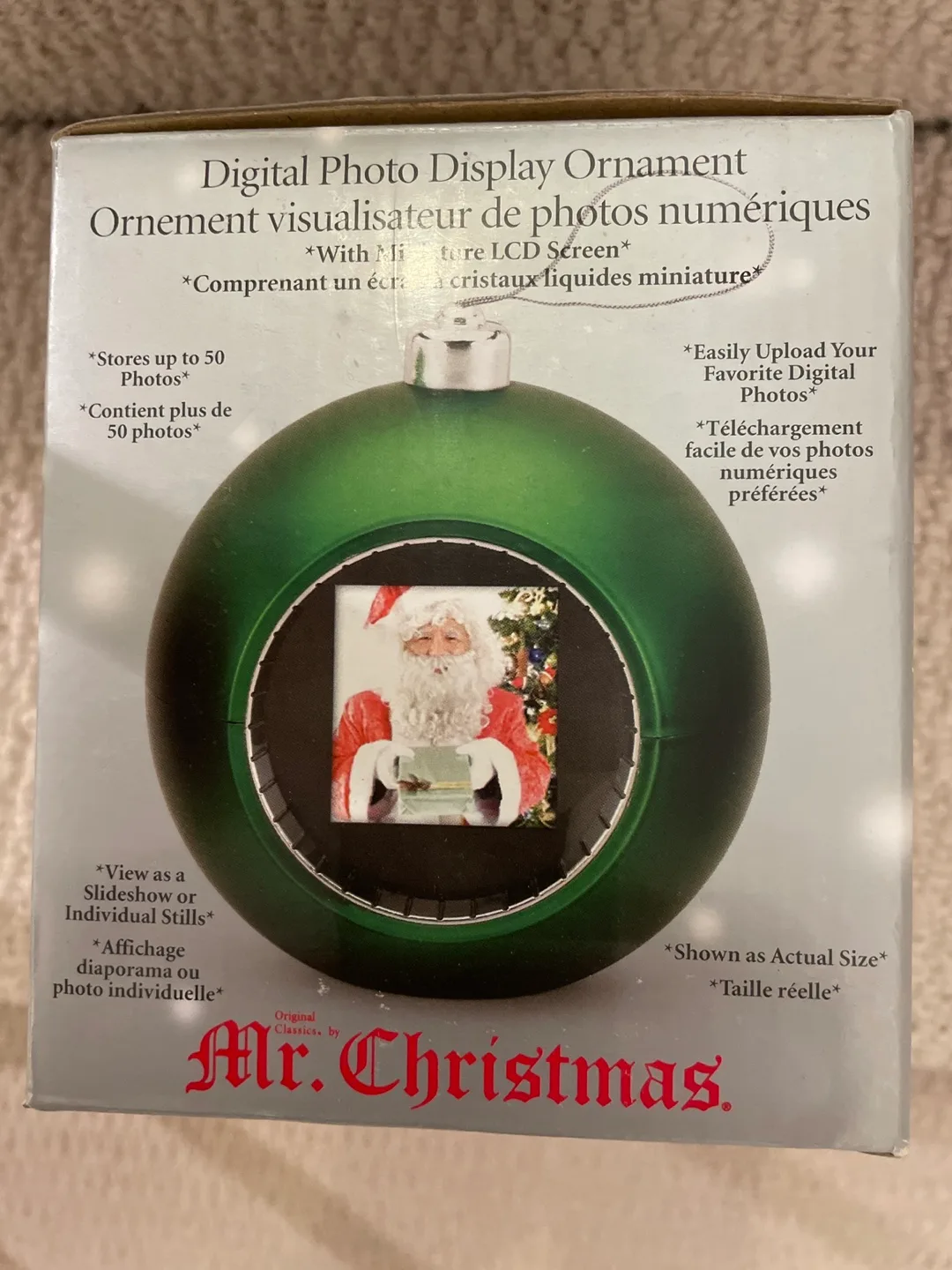 Mr. Christmas Digital Photo Display Ornament thumbnail