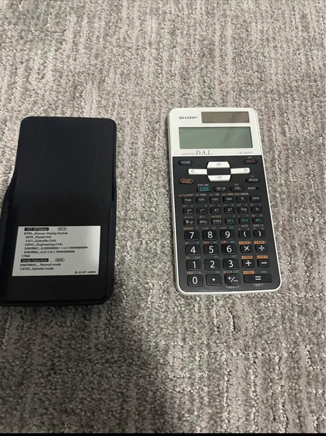 Sharp EL-531XT Scientific Calculator image indicator(2)