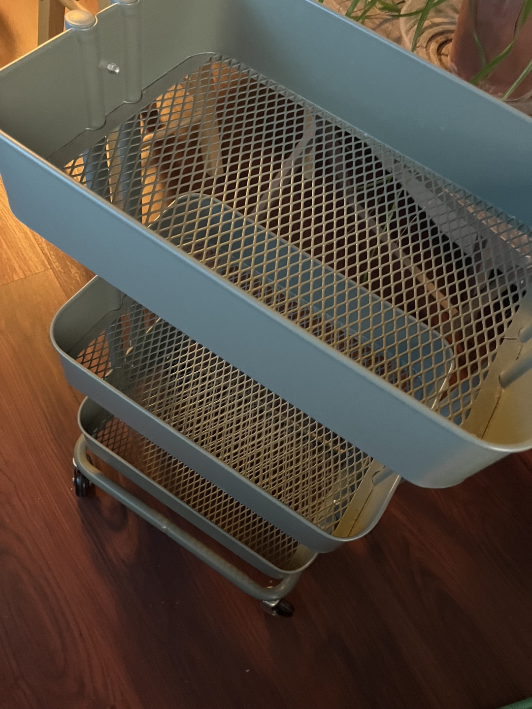 IKEA Rolling Cart - Light Blue - photo 2