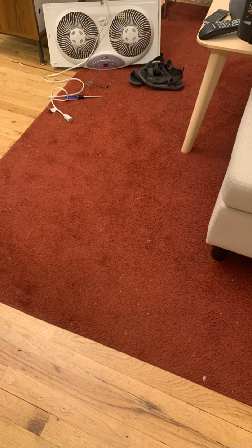 Dark red rug Freee thumbnail
