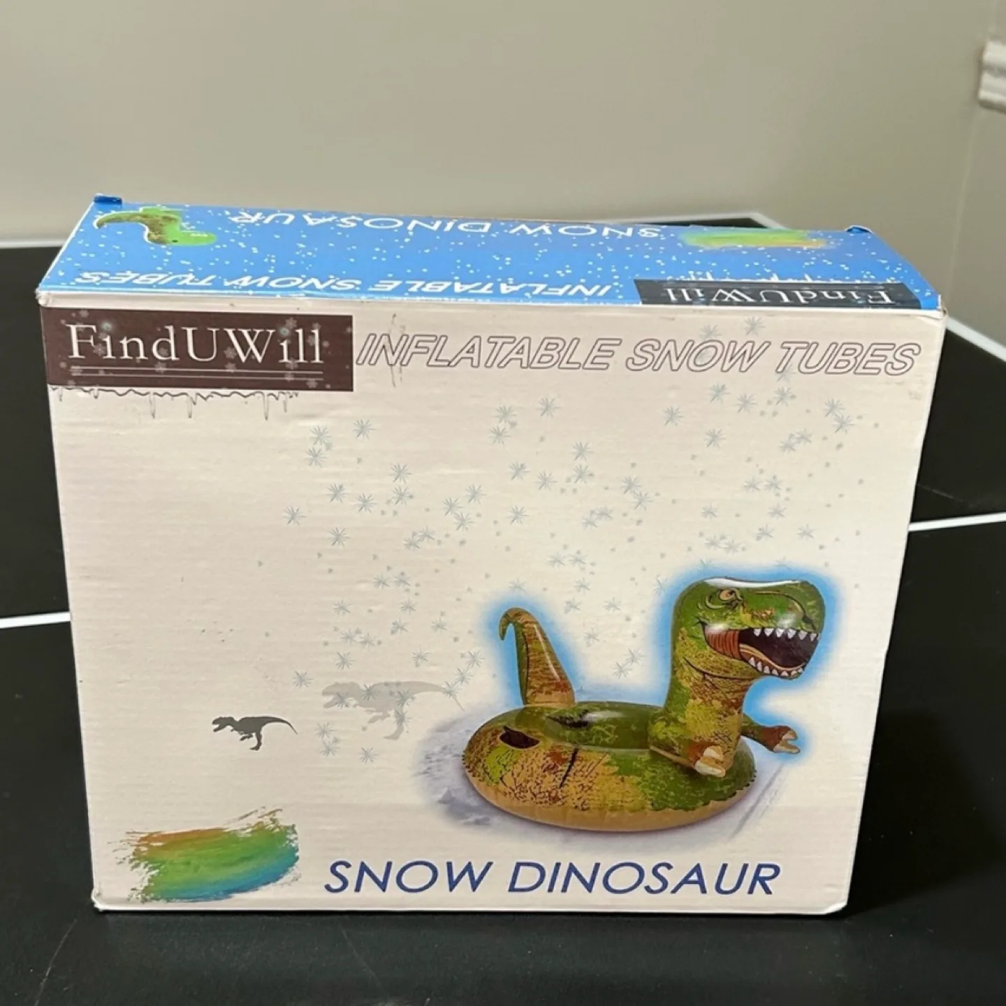 FindUWill Inflatable Snow Tube - Dinosaur thumbnail