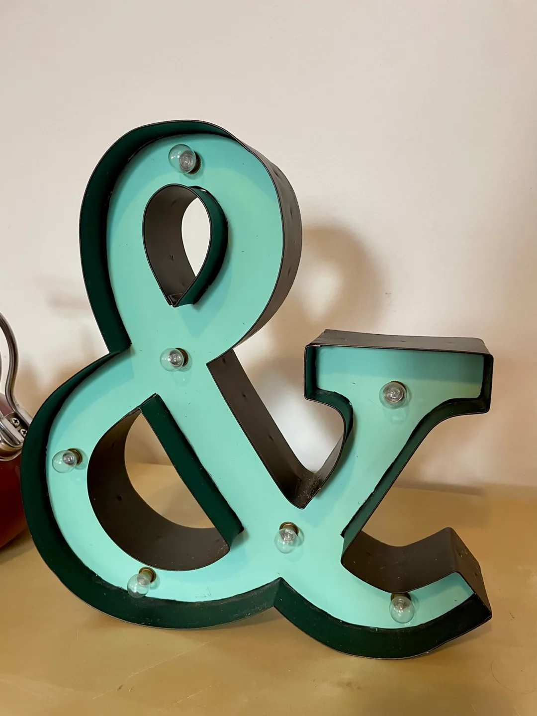 Ampersand marquee sign - Moving Sale! thumbnail