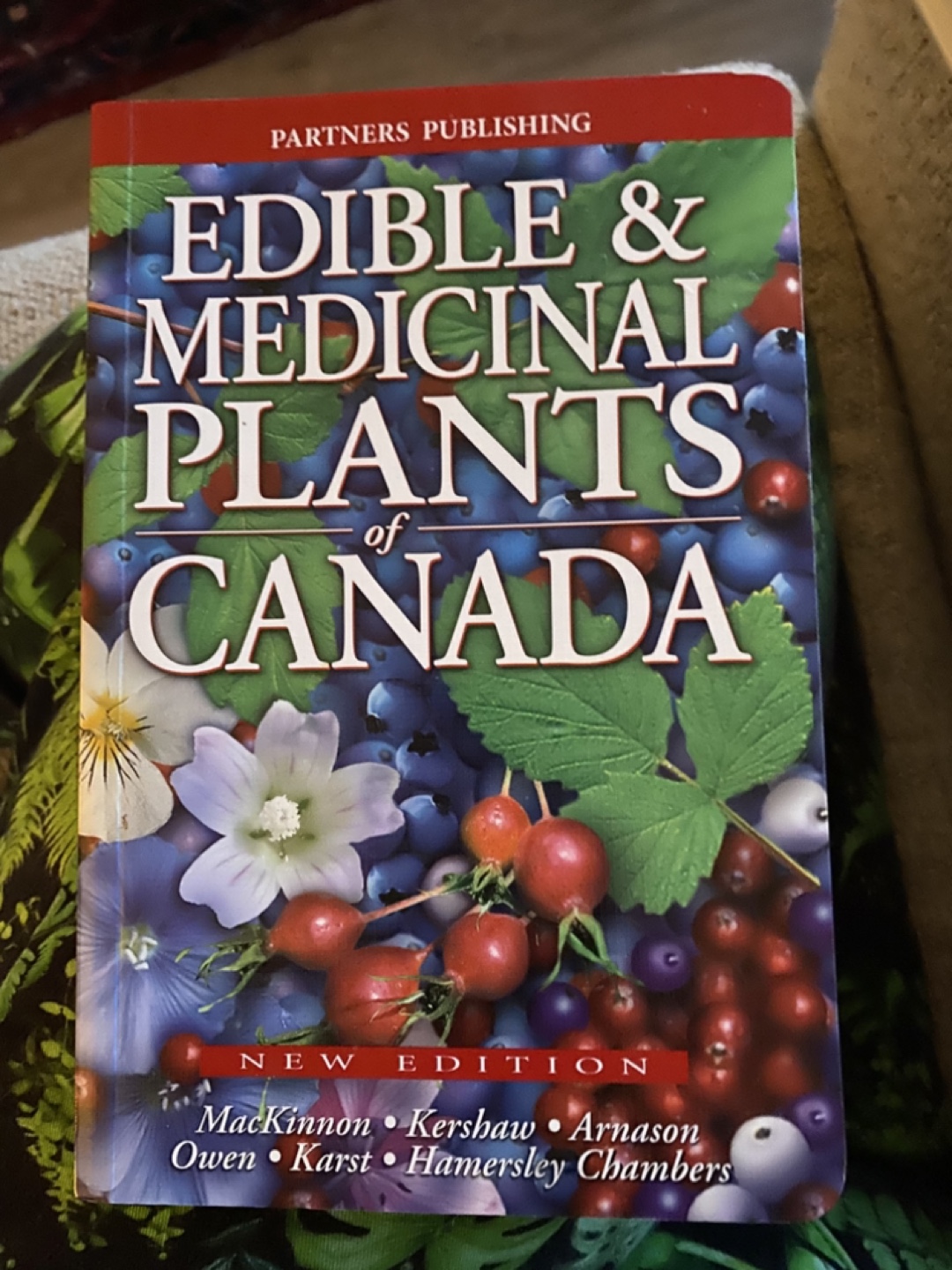 Edible & Medicinal Plants of Canada Book