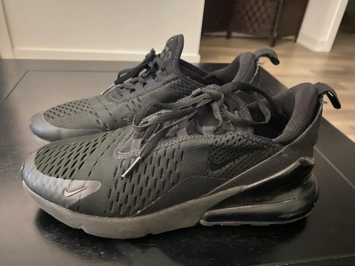 Nike Air Max 270 Black, Size 6Y image indicator(3)
