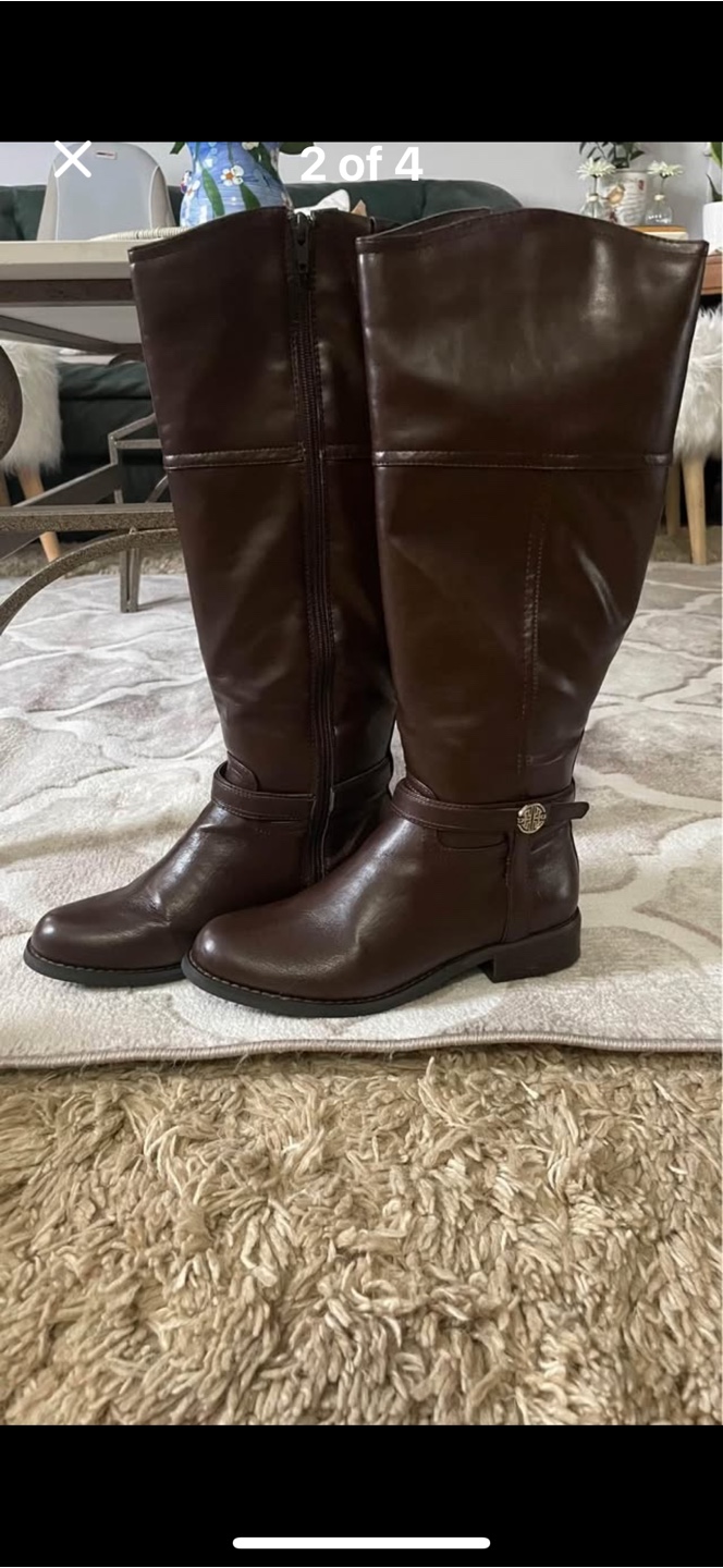 Torrid Brown Knee High Boots