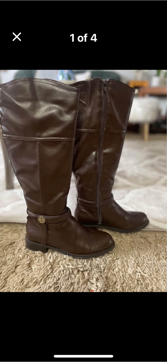 Torrid Brown Knee High Boots - photo 2