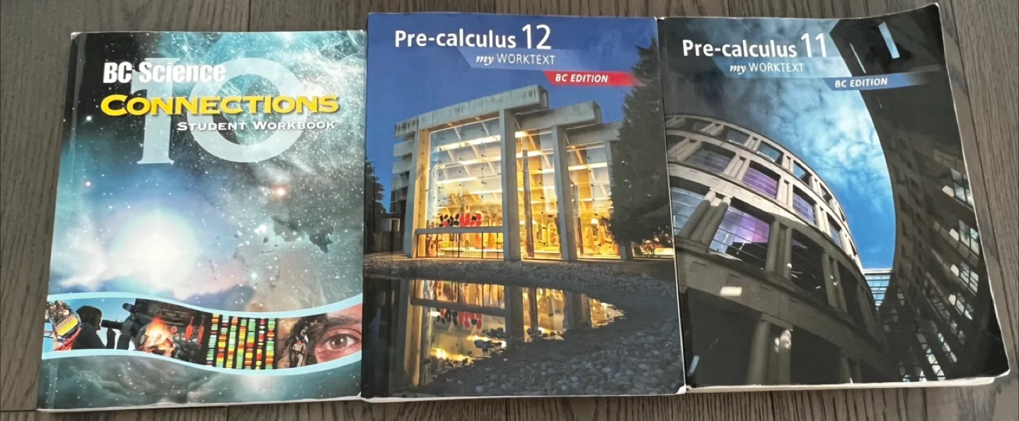 Pearson Pre-Calculus 11 & 12 Textbooks each 10$ thumbnail