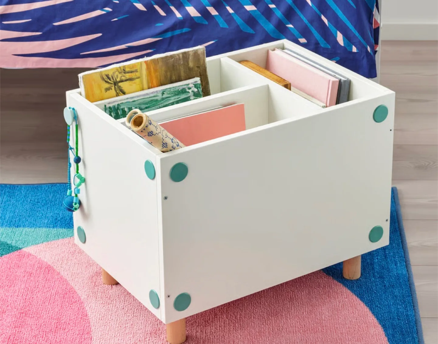 IKEA Kallax Shelf Insert White image indicator(4)