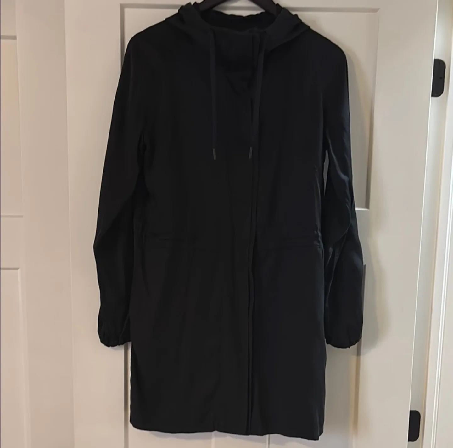 Lululemon Black Hooded Jacket (8) thumbnail