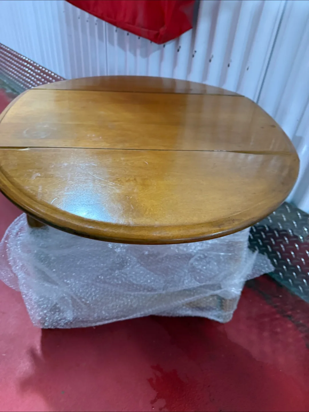 Vintage Wooden Side Table thumbnail