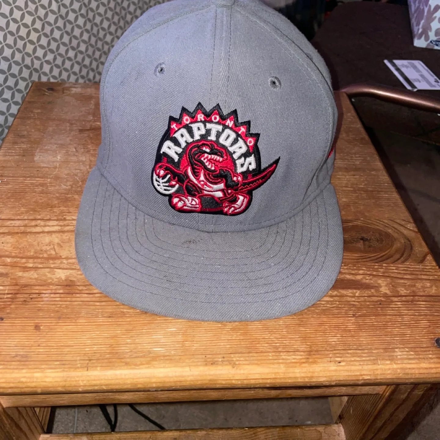 Toronto Raptors New Era 59FIFTY Fitted Hat Size 7 3/8 thumbnail
