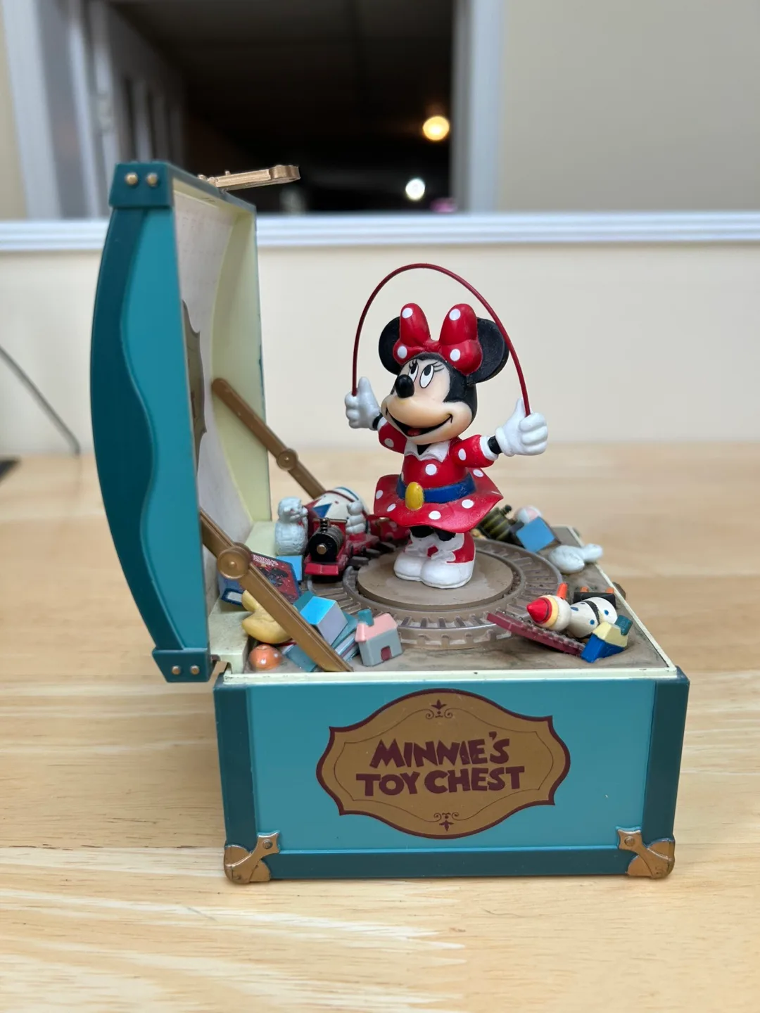 Minnie's Toy Chest Musical Collectible by Schmid thumbnail