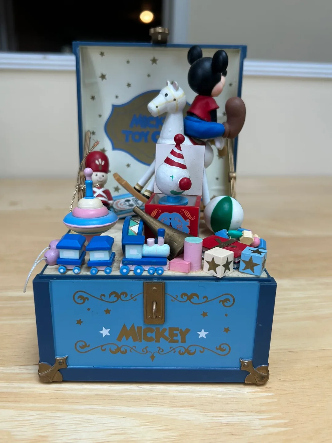 Schmid Disney Mickey's Toy Chest Music Box thumbnail