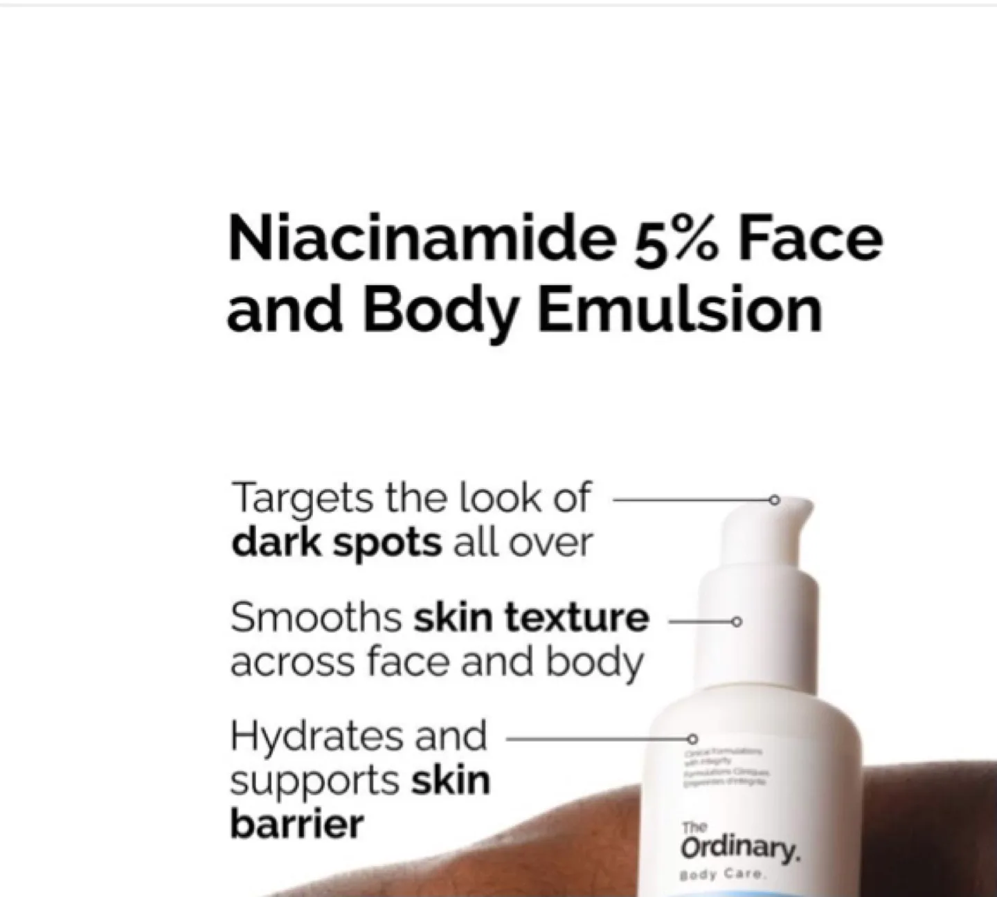 ‘The Ordinary’ Emulsion NIACINAMIDE 5% Face & Body image indicator(2)