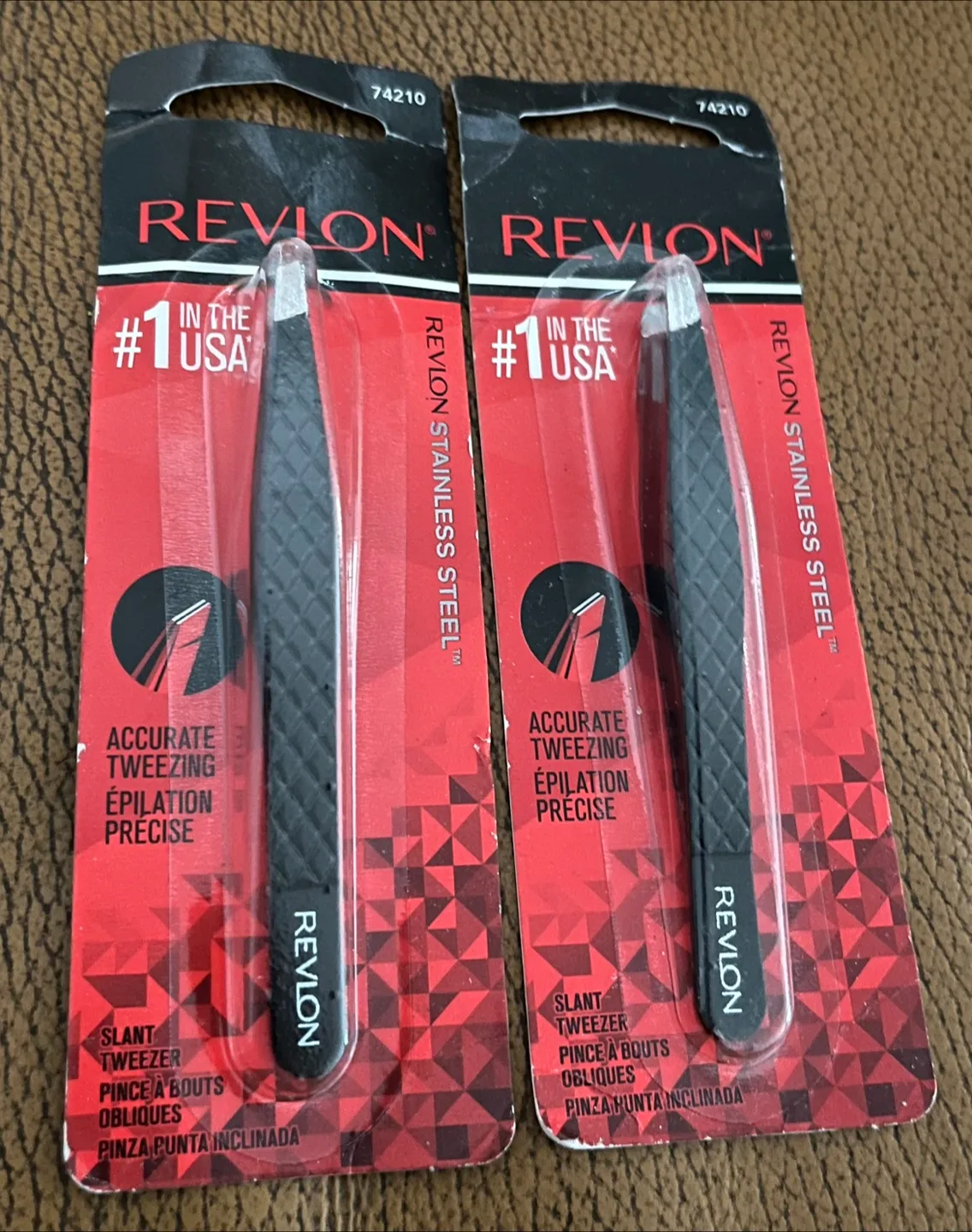 Revlon Slant Tweezers - Stainless Steel thumbnail