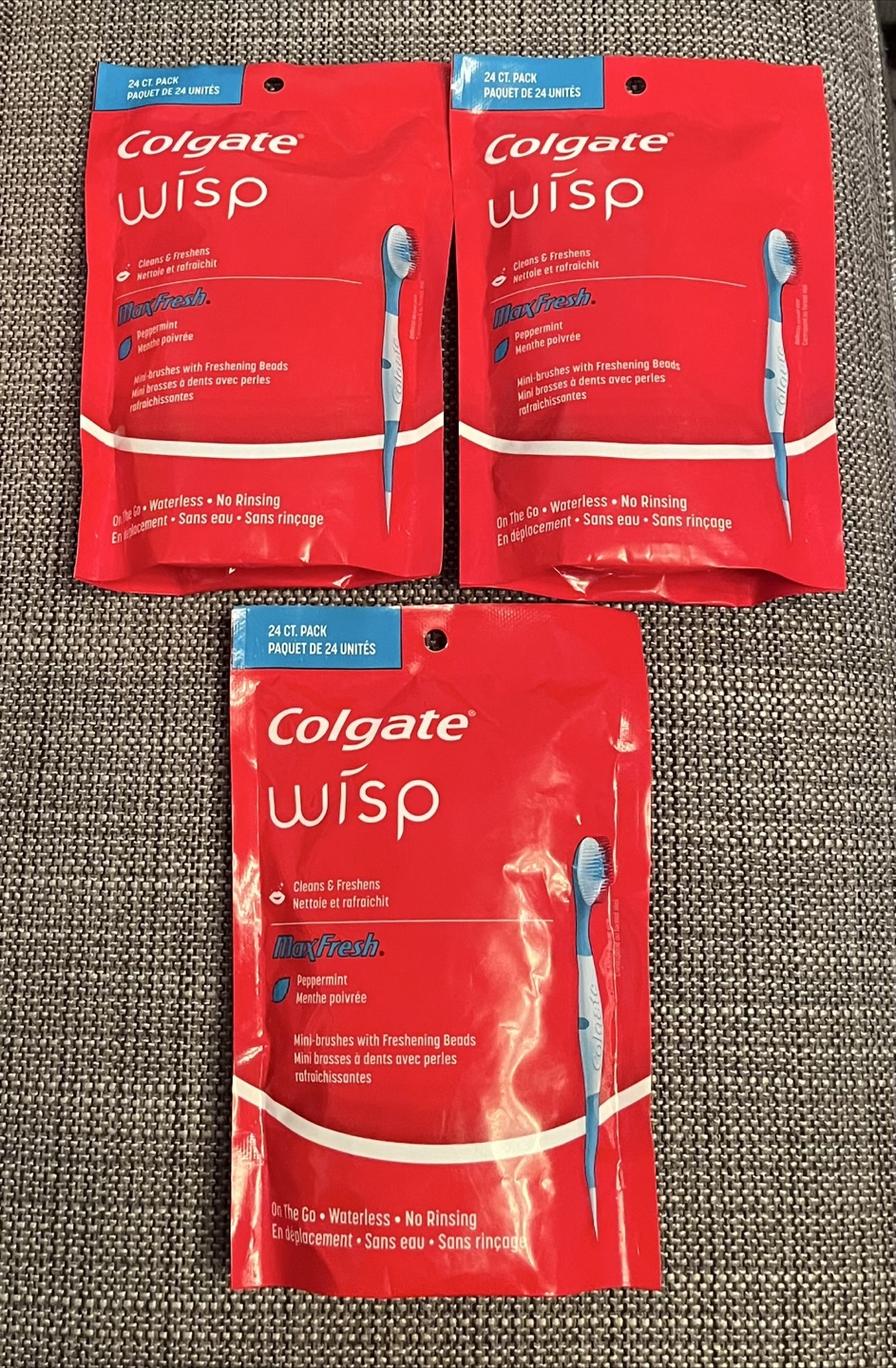 Colgate Wisp MaxFresh Peppermint 24-Pack
