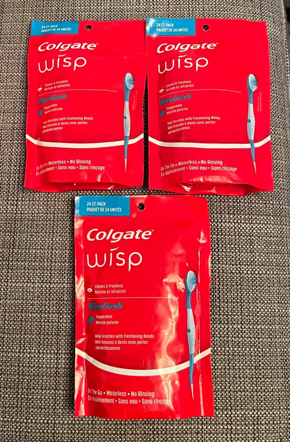 Colgate Wisp MaxFresh Peppermint 24-Pack thumbnail