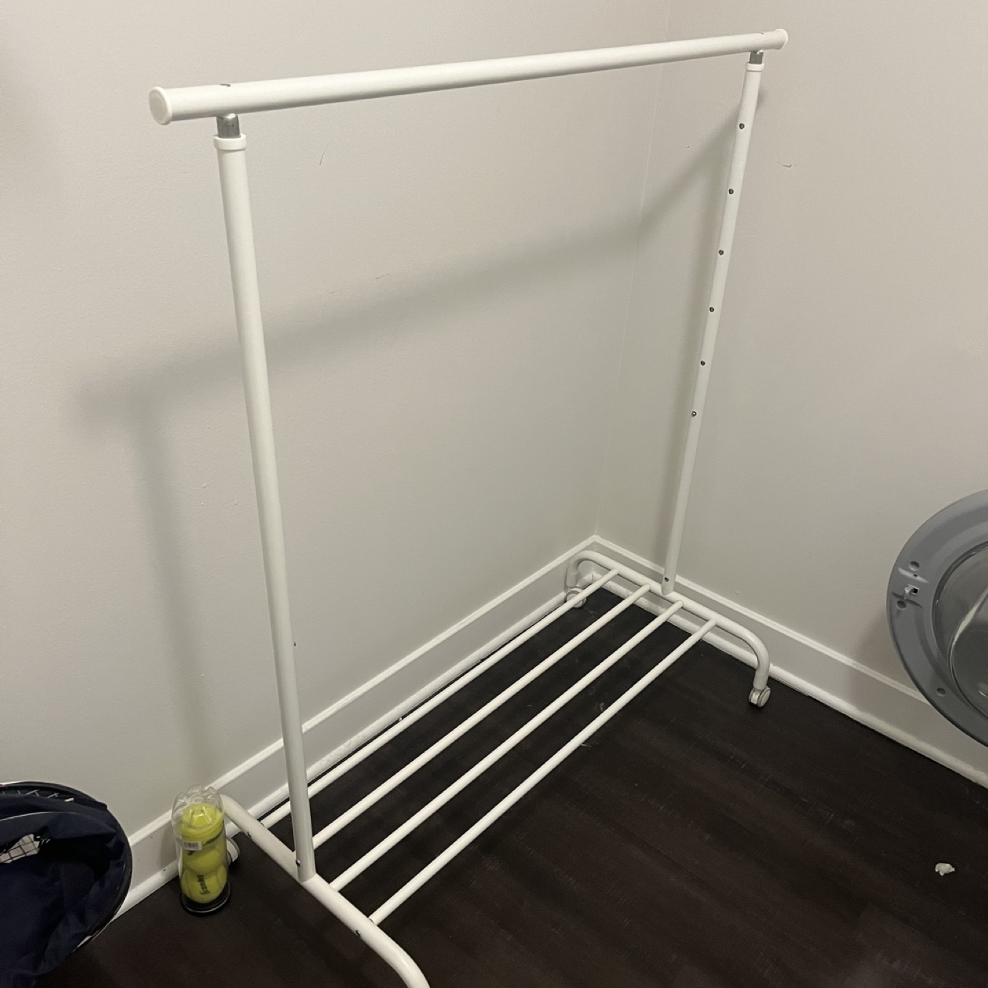 IKEA White Clothes Rack