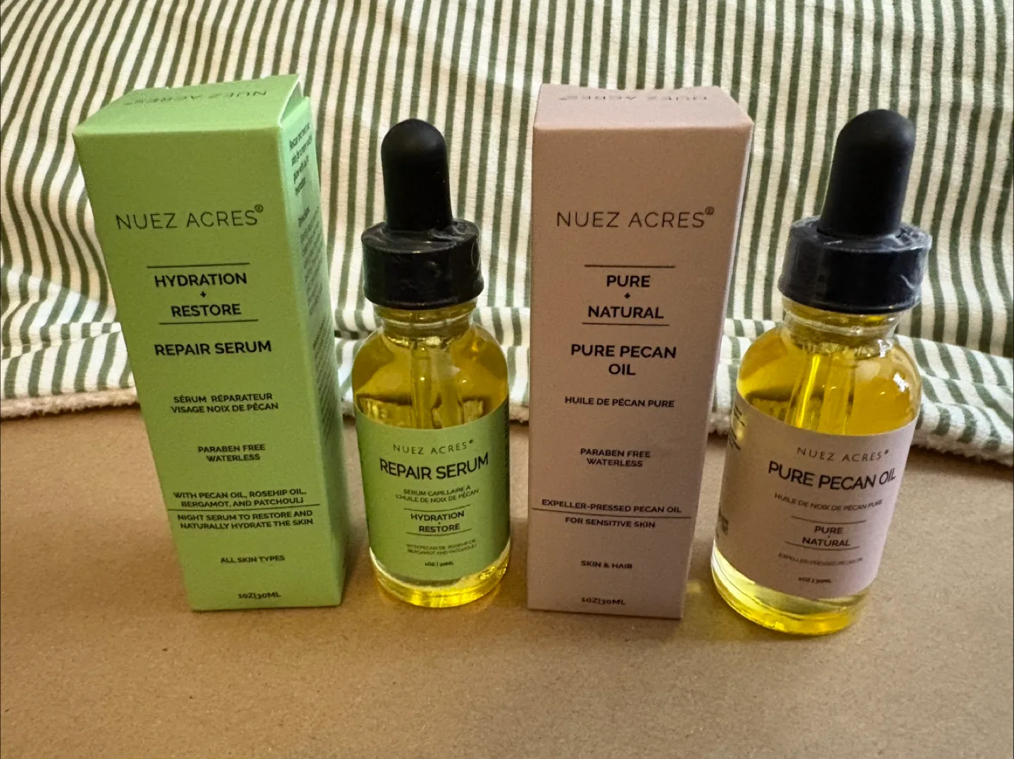 $40 Nuez Acres Pure Pecan Oil & Repair Serum (30mL) thumbnail