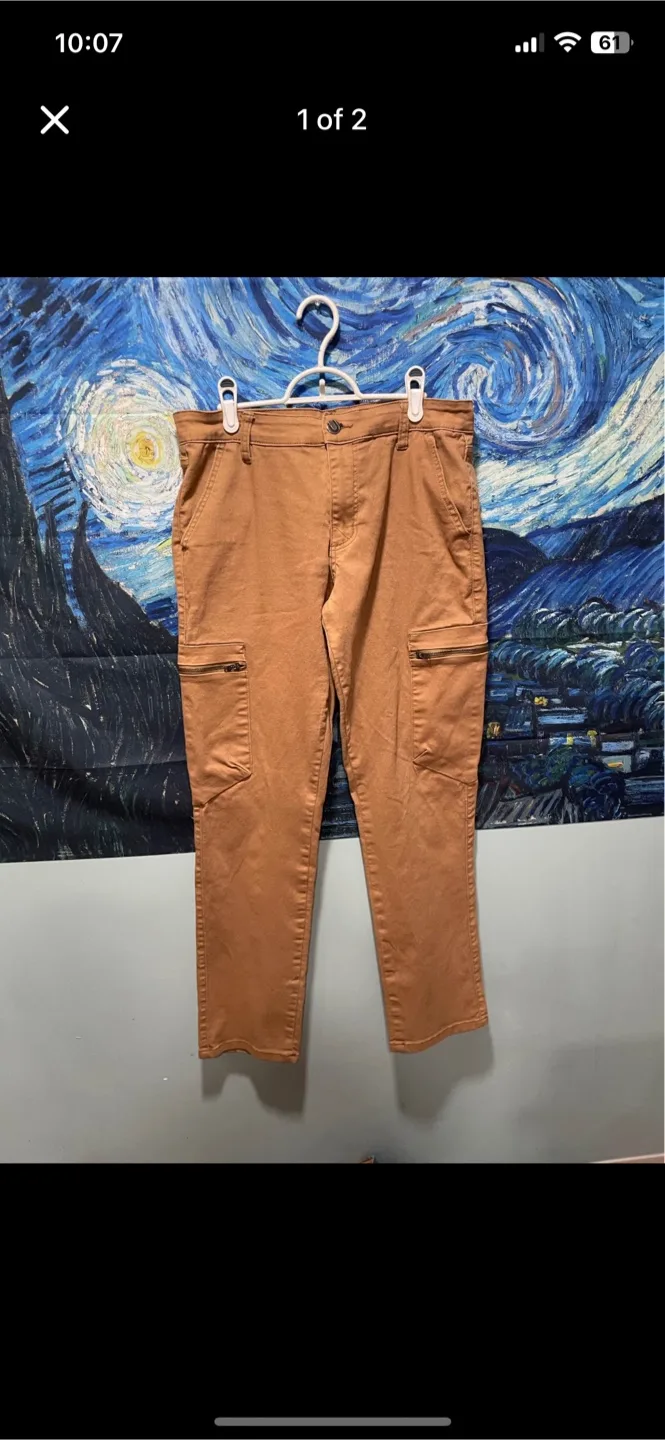 Brown Denim Jeans thumbnail