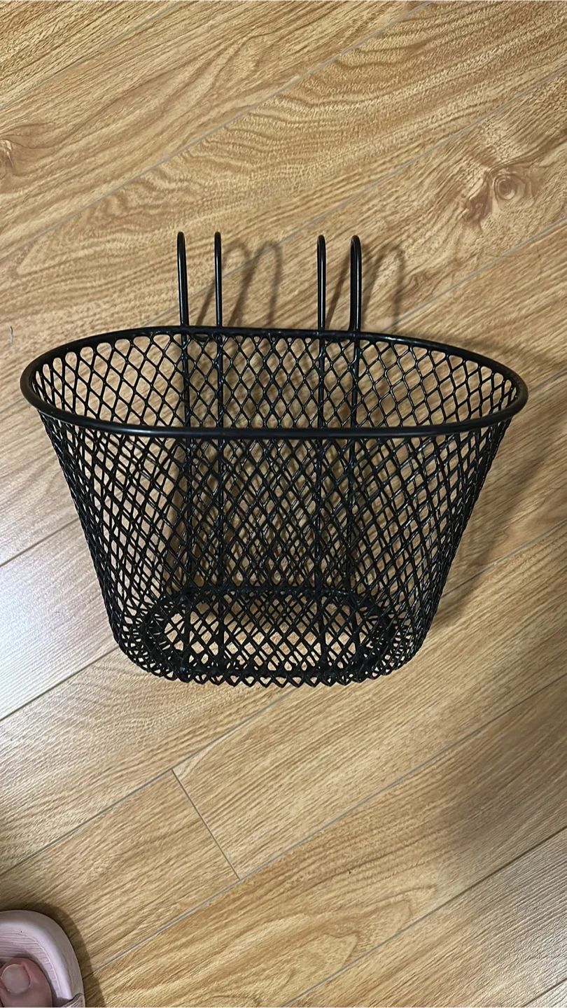 Black Wire Bike Basket thumbnail