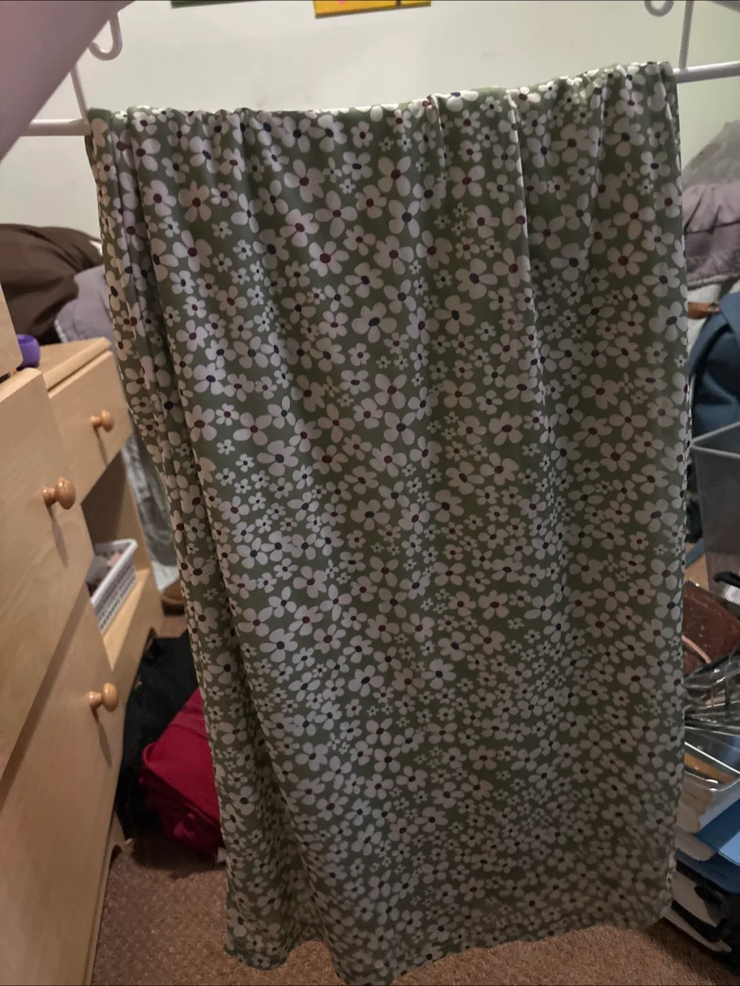 Floral Print Skirt - Green thumbnail