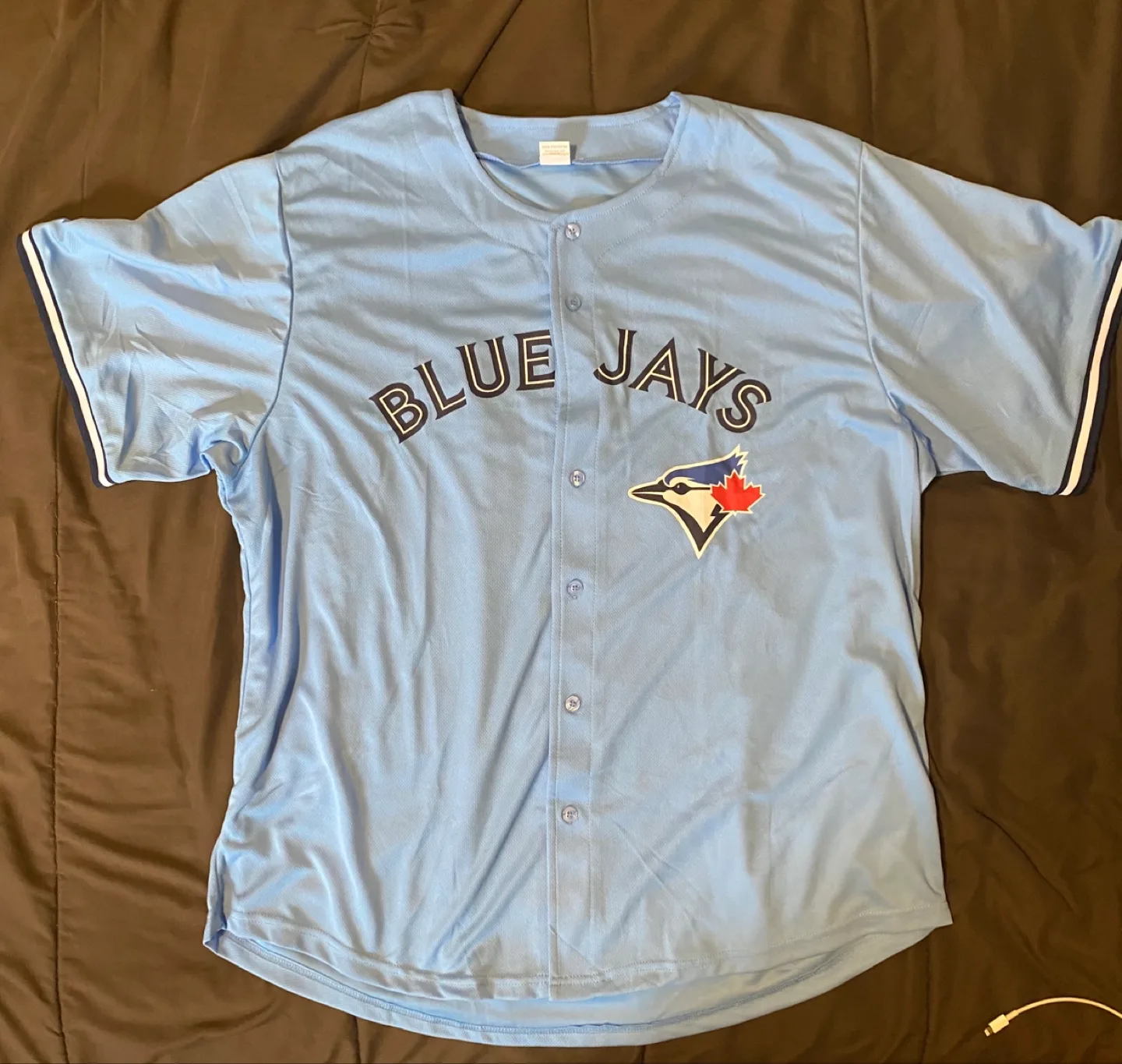 Toronto Blue Jays Andres Gimenez Replica Jersey Giiveaway image indicator(2)