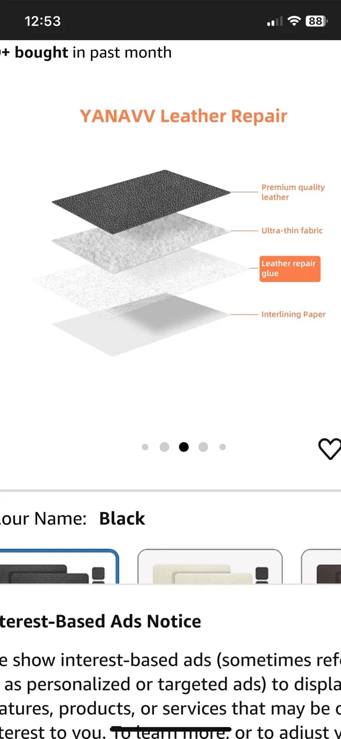 Leather repair tape image indicator(4)