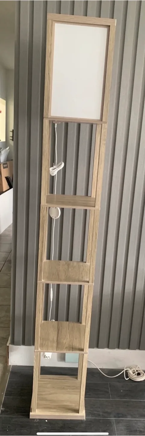 Modern Shelving Floor Lamp - Great Condition! image indicator(5)