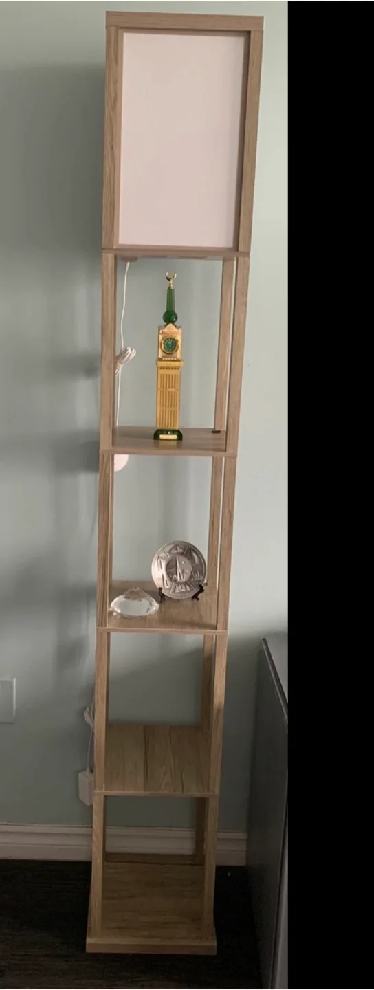 Modern Shelving Floor Lamp - Great Condition! image indicator(2)
