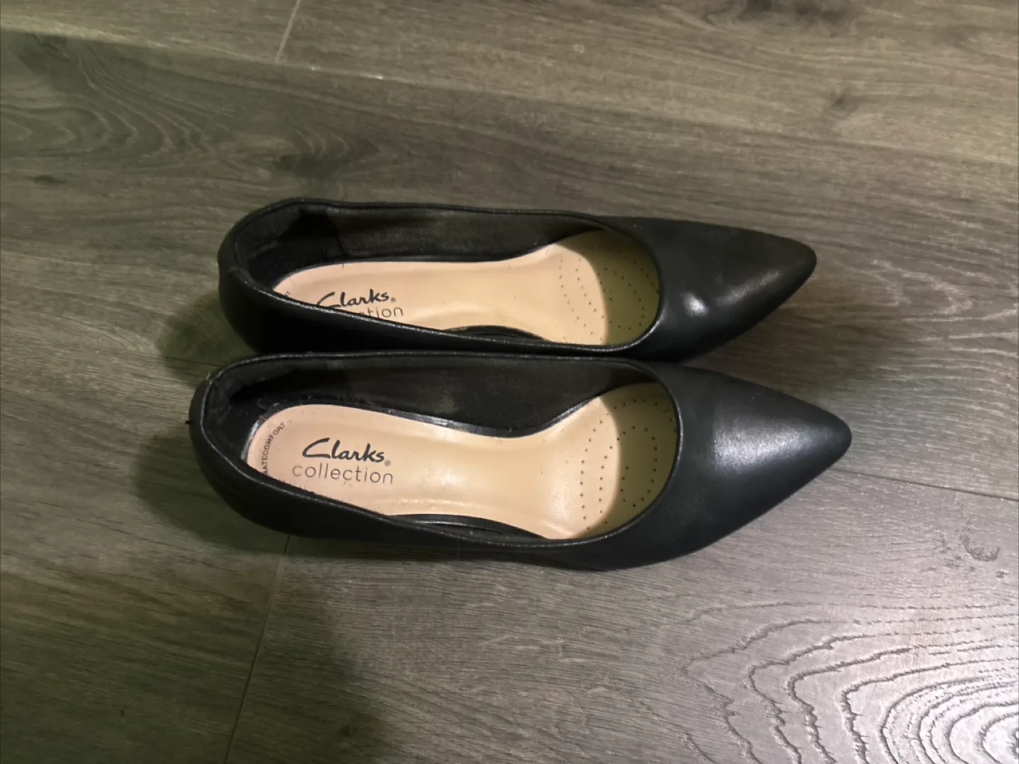 Clarks Collection Black Heels thumbnail
