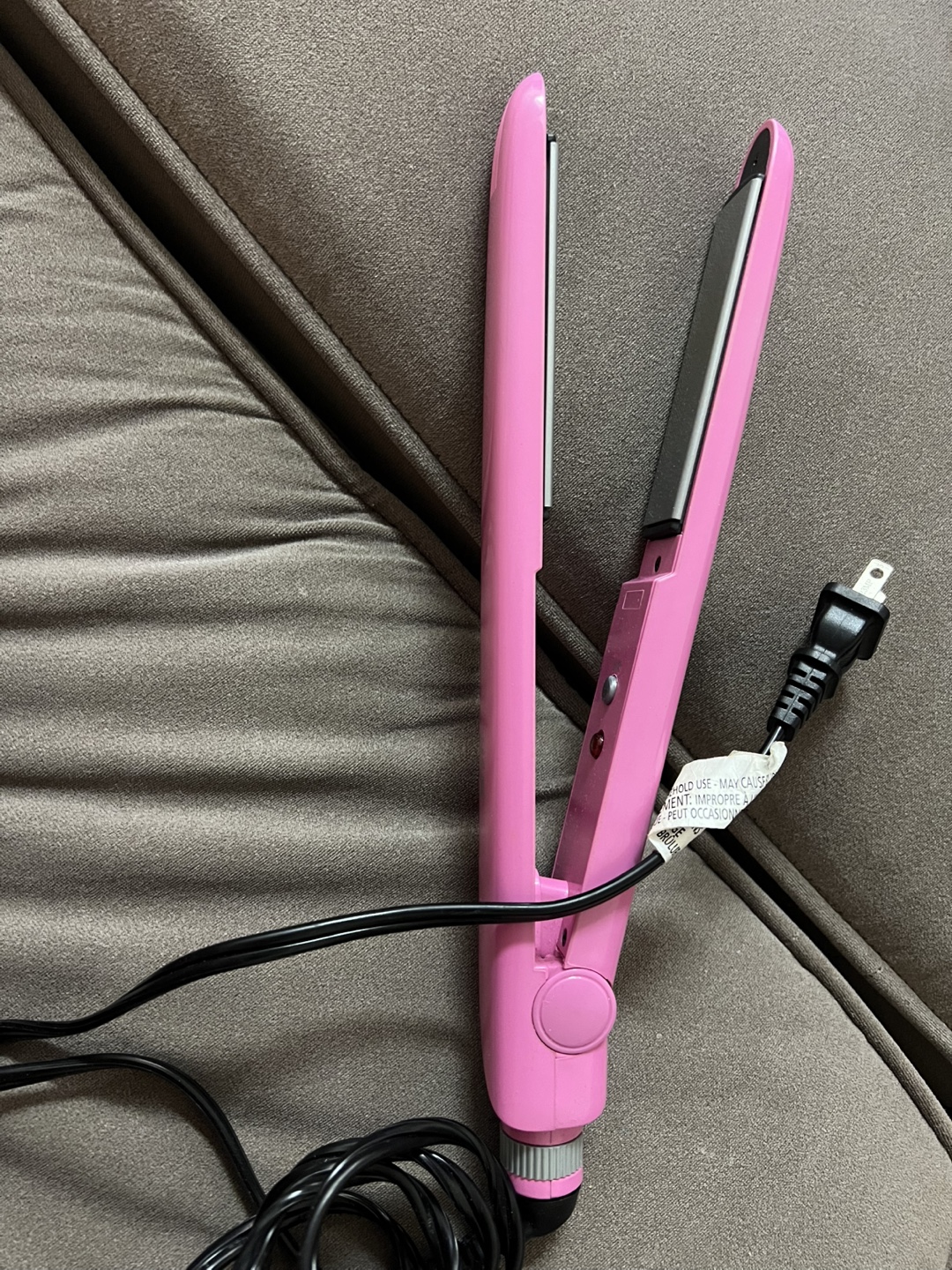 Pink Hair Straightener