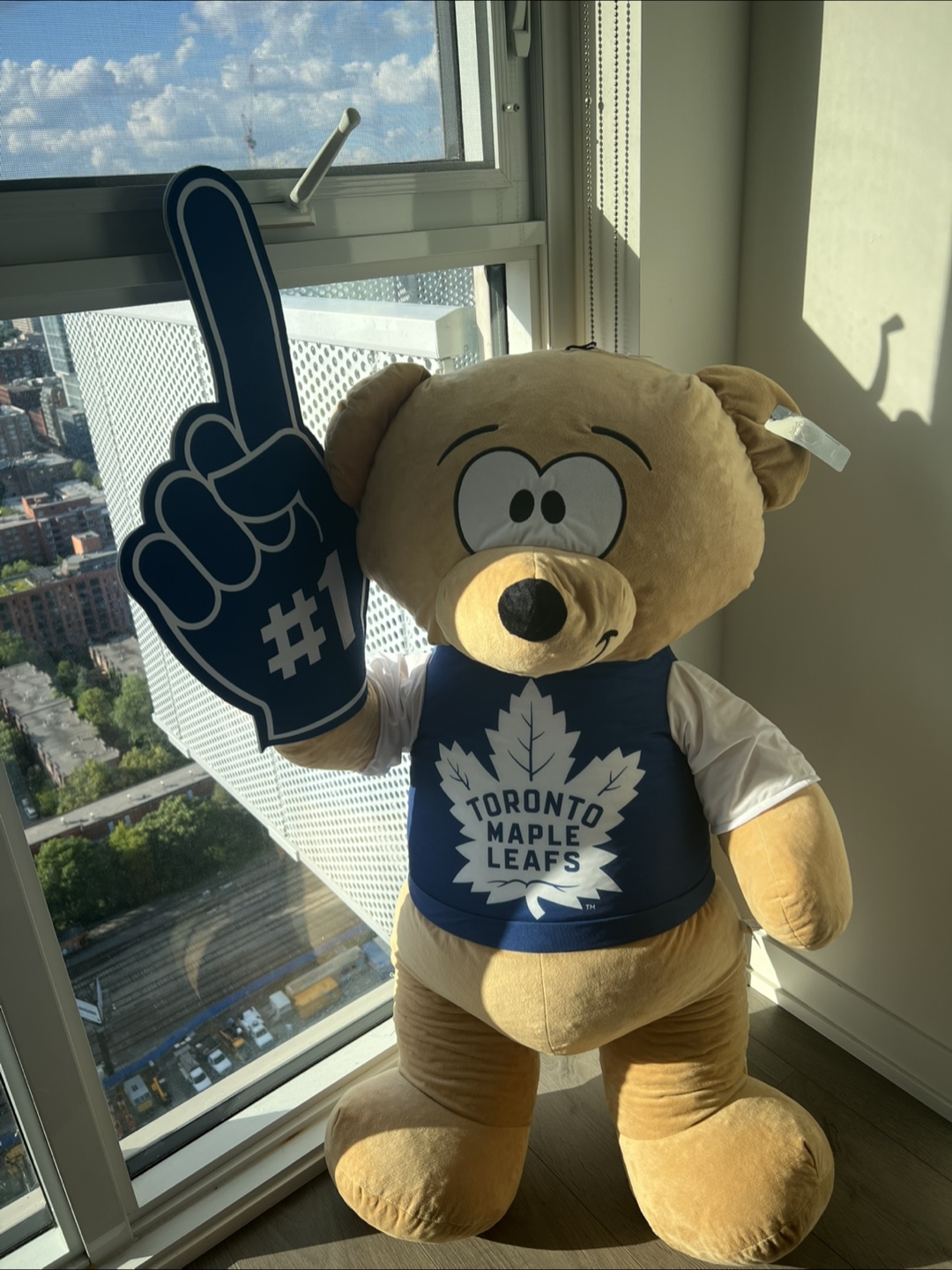 Free with Purchase: NHL Toronto Maple Leafs Bear