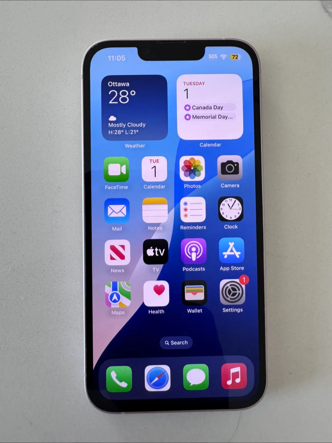 Apple iPhone 13 - 128GB/86% Battery/ Unlocked image indicator(9)