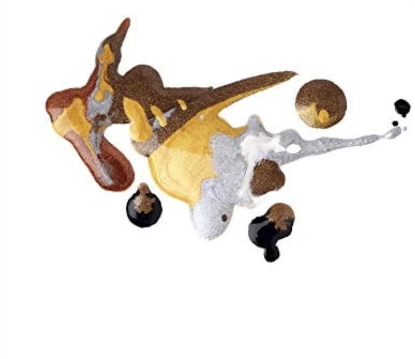 Liquitex Professional Acrylic Ink Metallic Set with brushes image indicator(6)