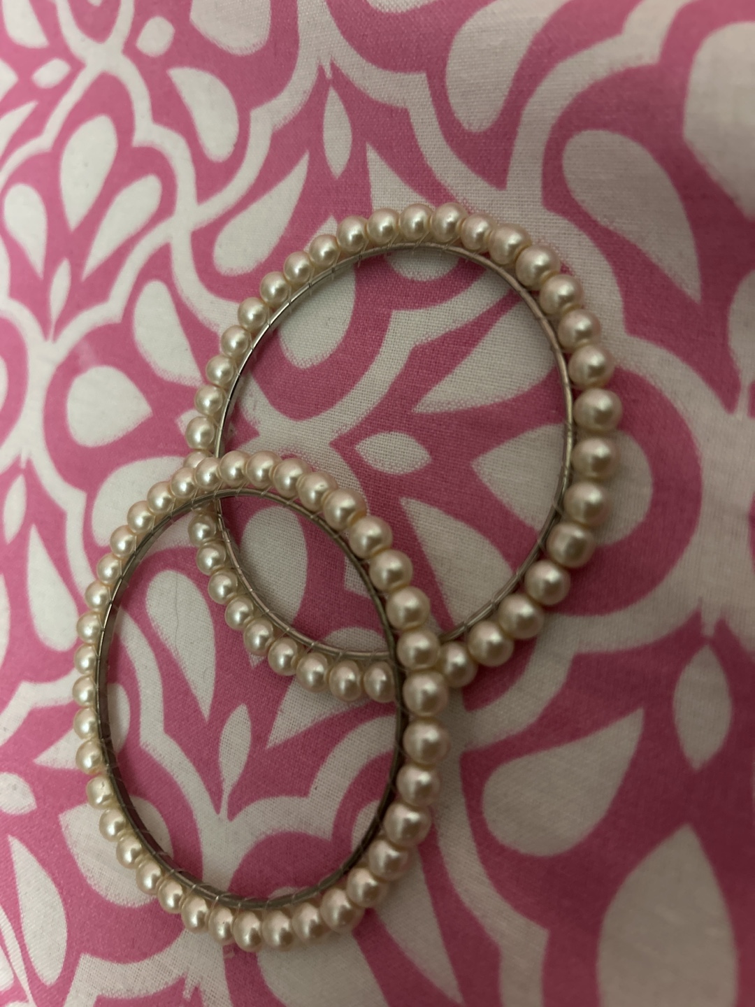 Pearl bangles set - photo 3