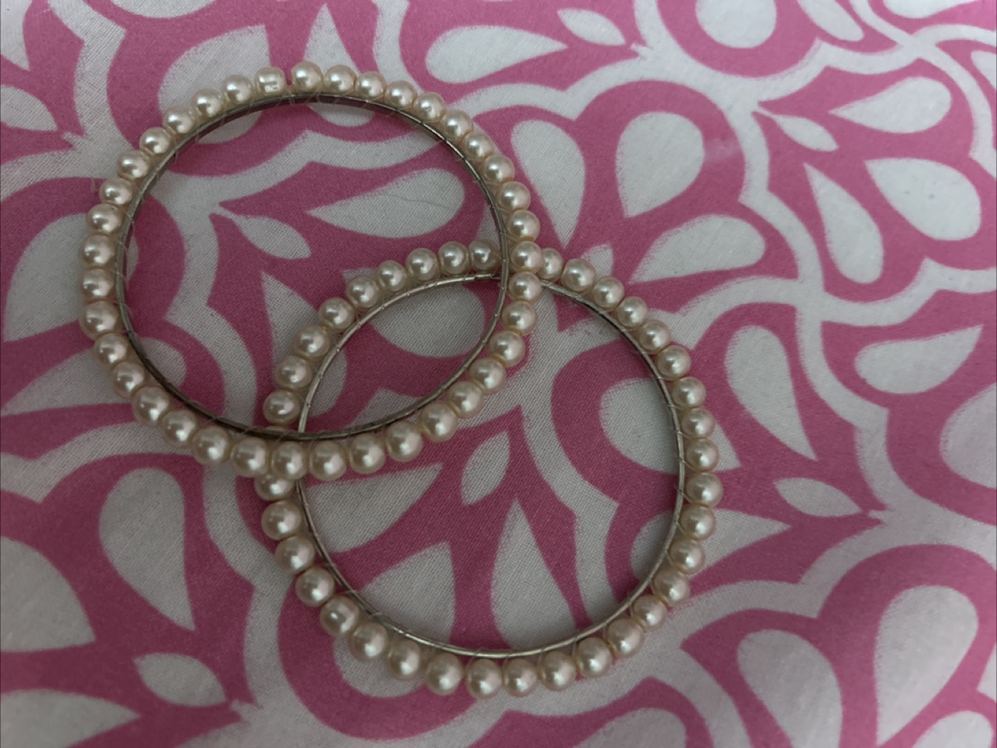 Pearl bangles set - photo 2