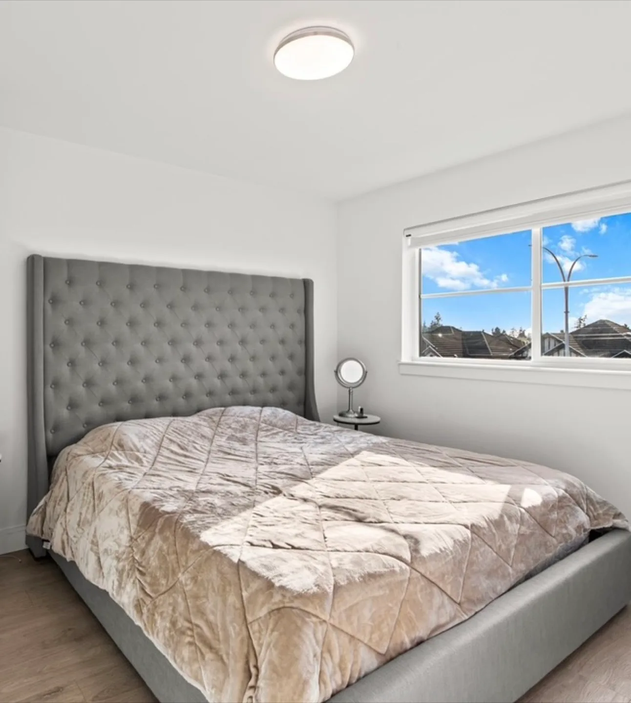 Moving sale - King size Bed - mattresses NOT included thumbnail