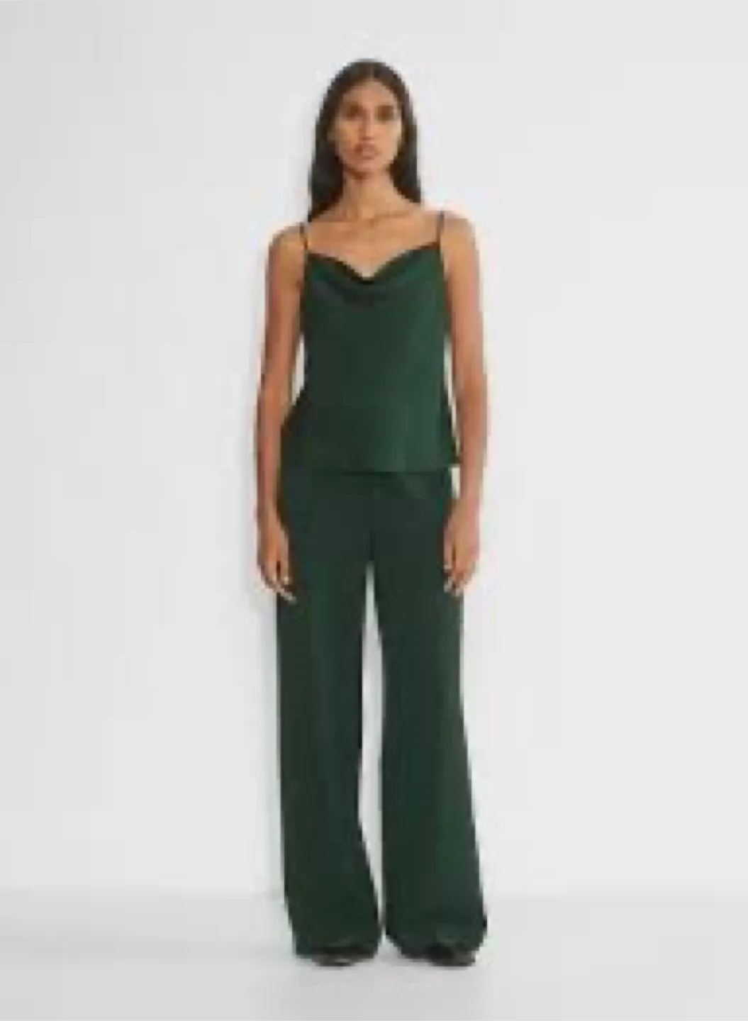 ARITZIA Babaton Strive Pants Wide Leg Pants - Green thumbnail