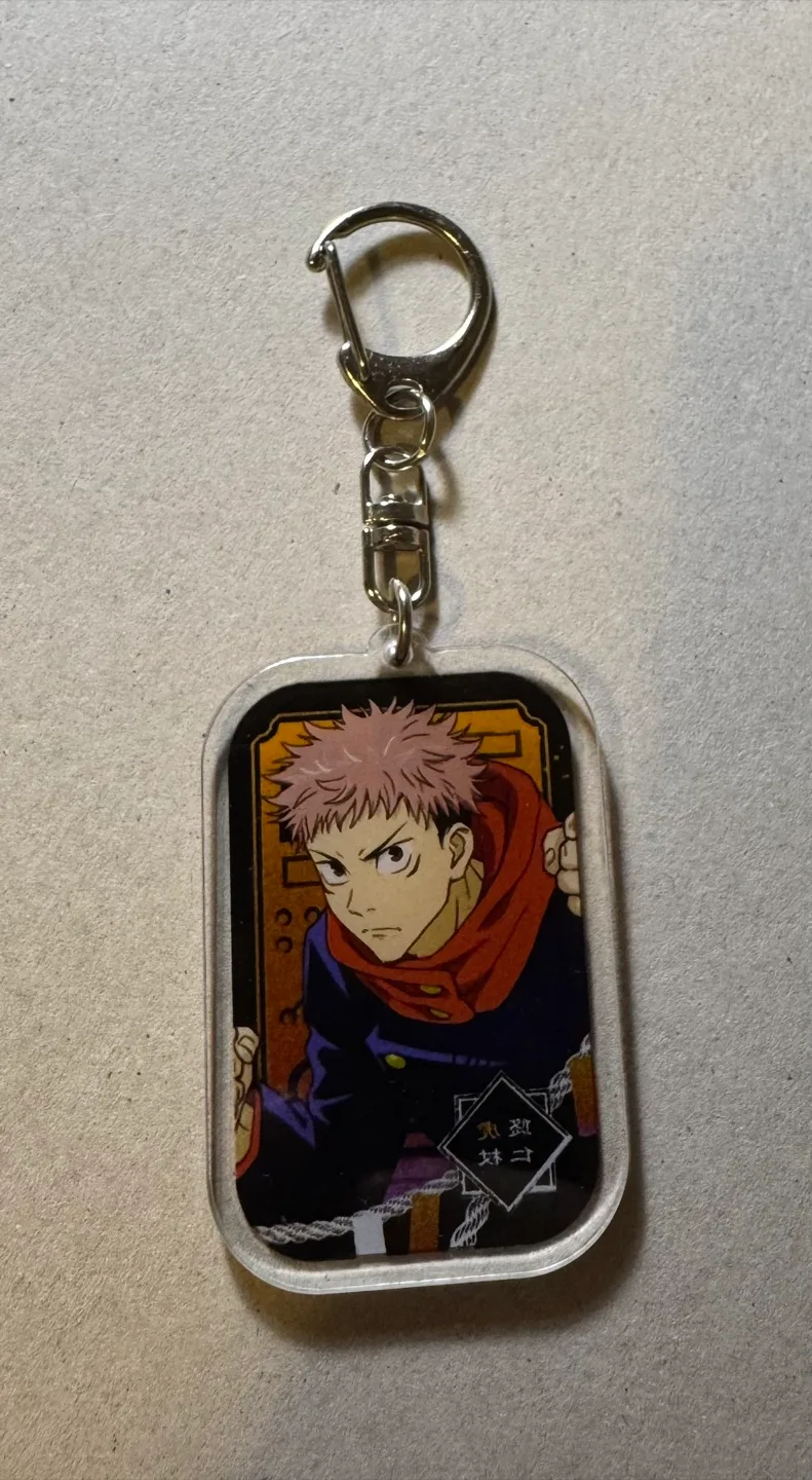 Jujutsu Kaisen Yuji Itadori Keychain thumbnail