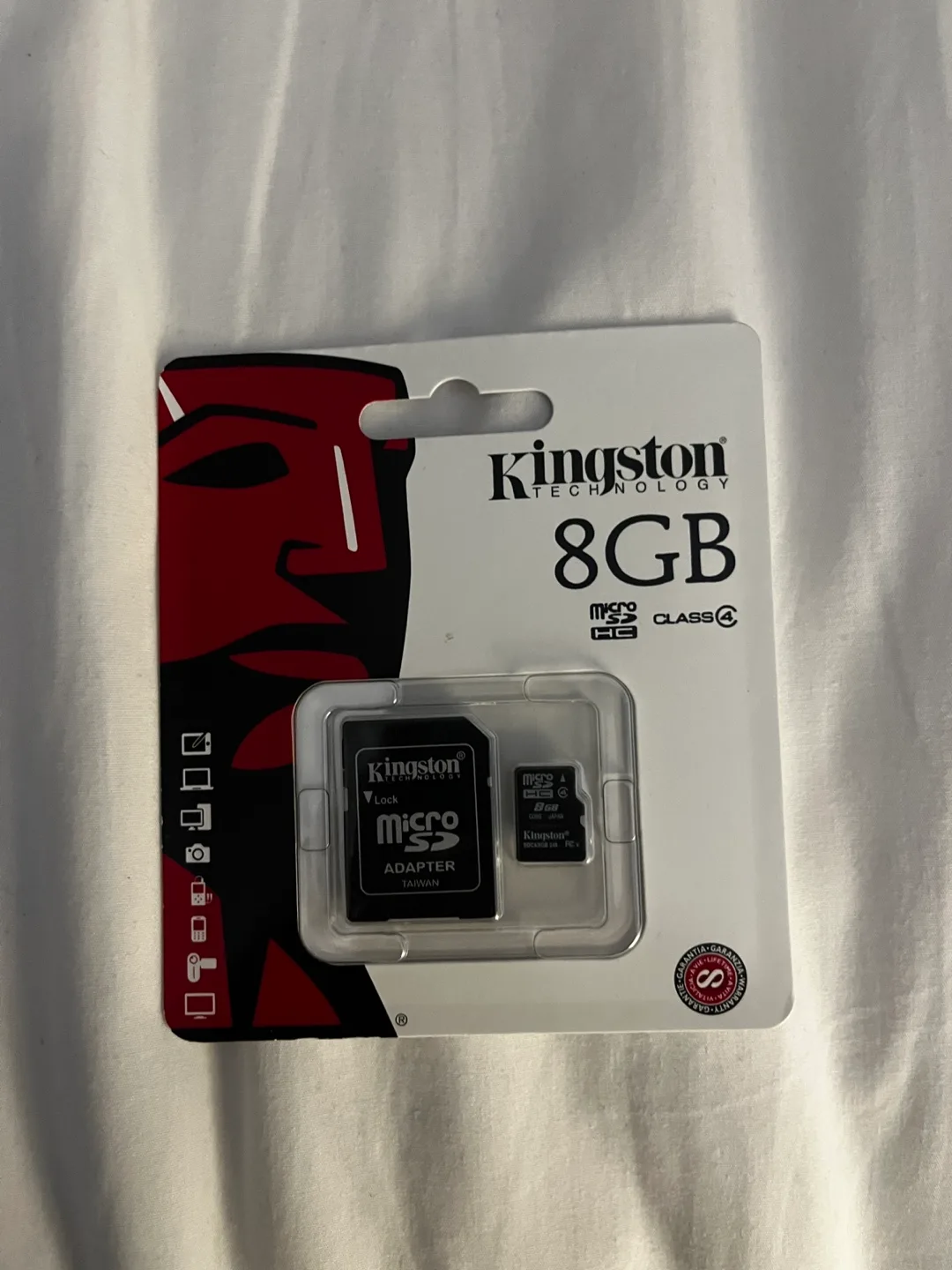 Kingston 8GB Micro SD Card - New! thumbnail