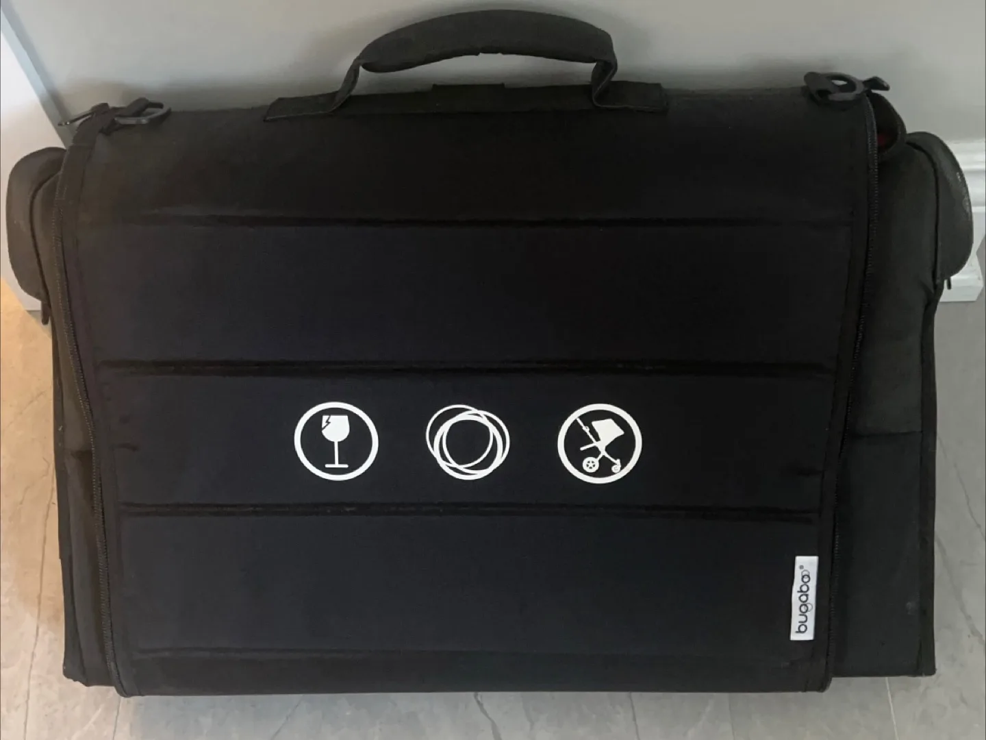 Bugaboo Black Stroller Transport Bag thumbnail